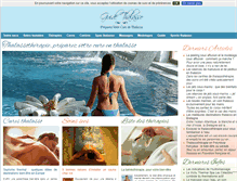 Tablet Screenshot of guide-thalasso.com